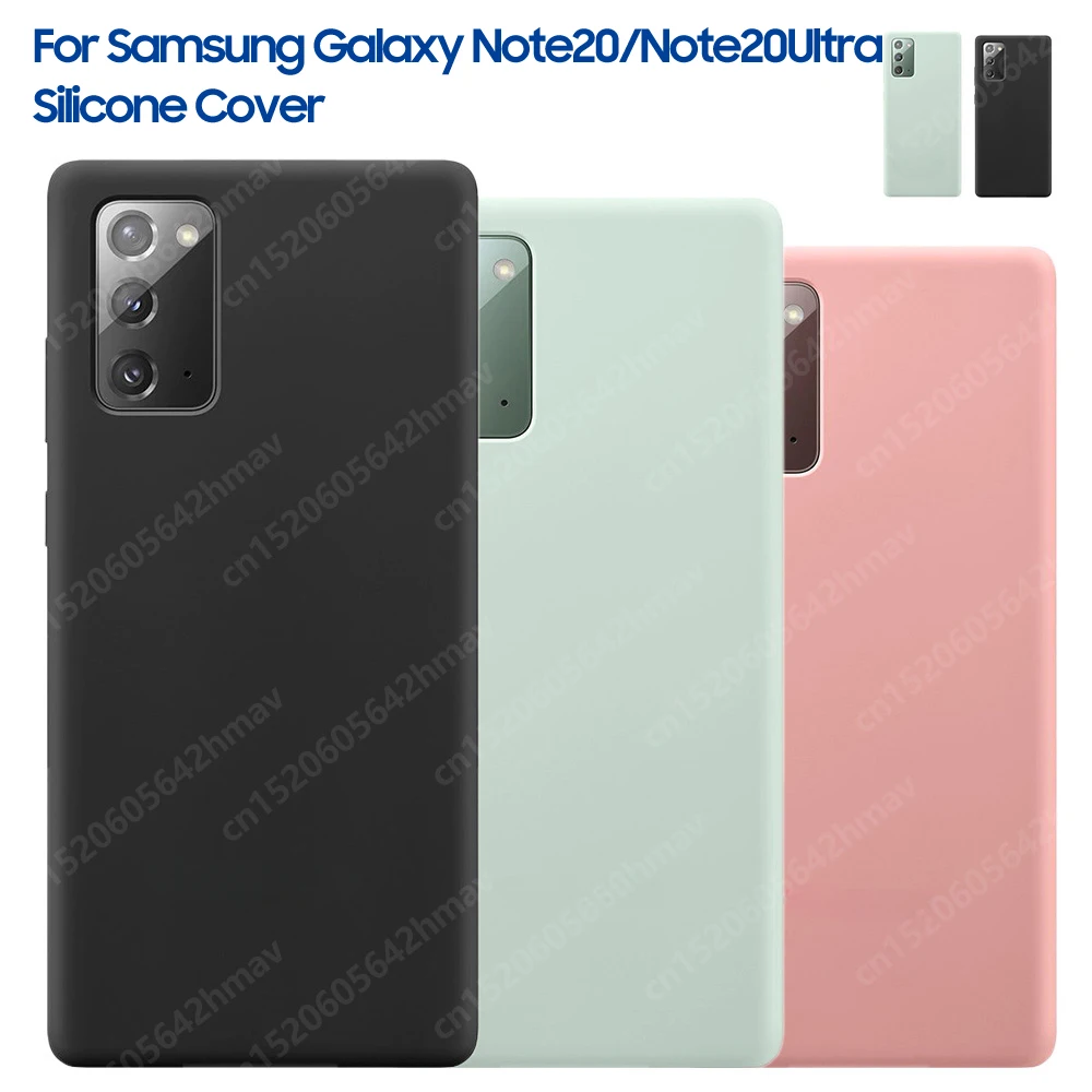 Custodia Protettiva In Silicone Liquido Per Samsung Galaxy Note 20 Note 20 Ultra Note20 5G Custodie Per Cellulari Note20 5G