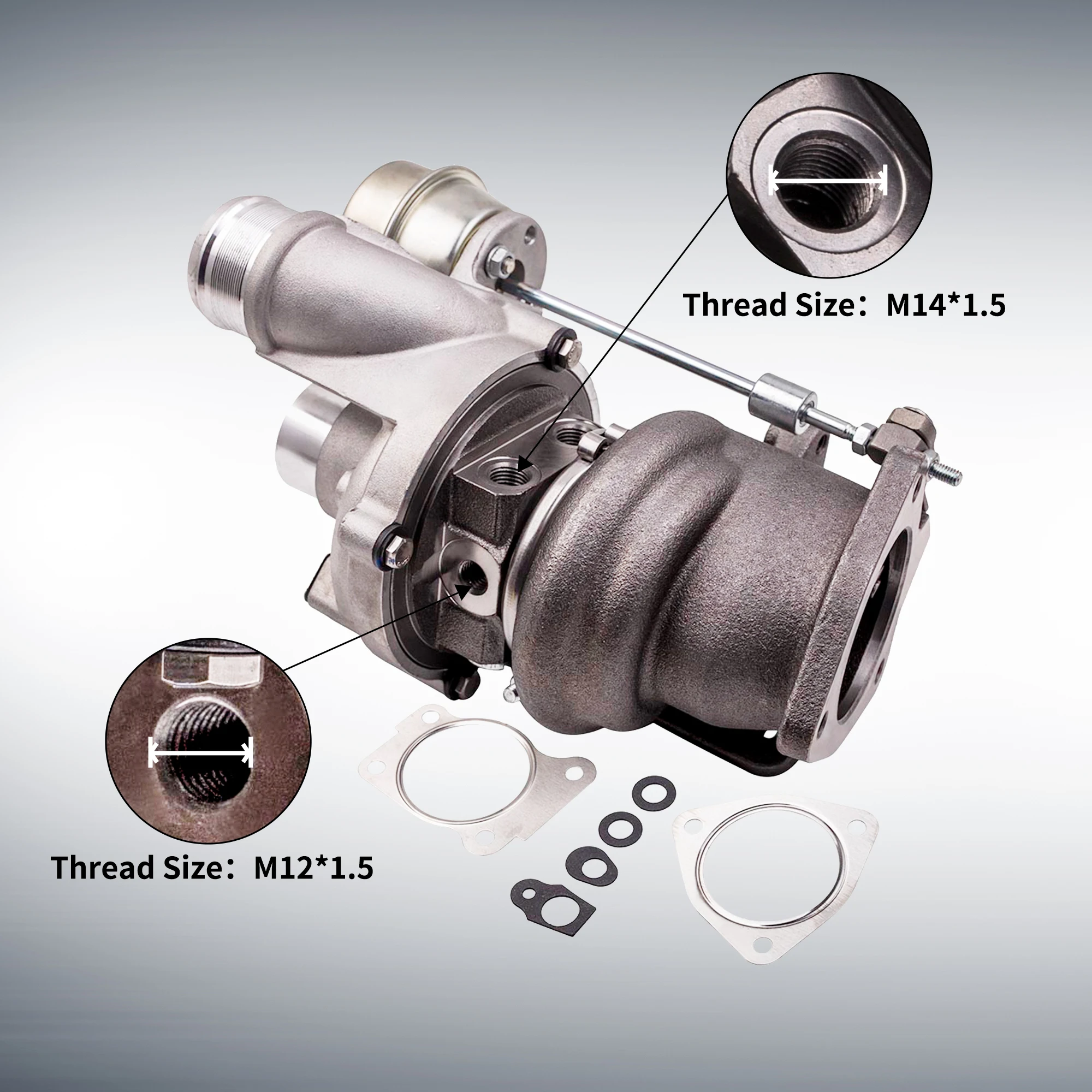 K03 Turbo Turbocompressore Per Mini Cooper S (R55 R56 R57) Ep6Dts 175Hp 128Kw