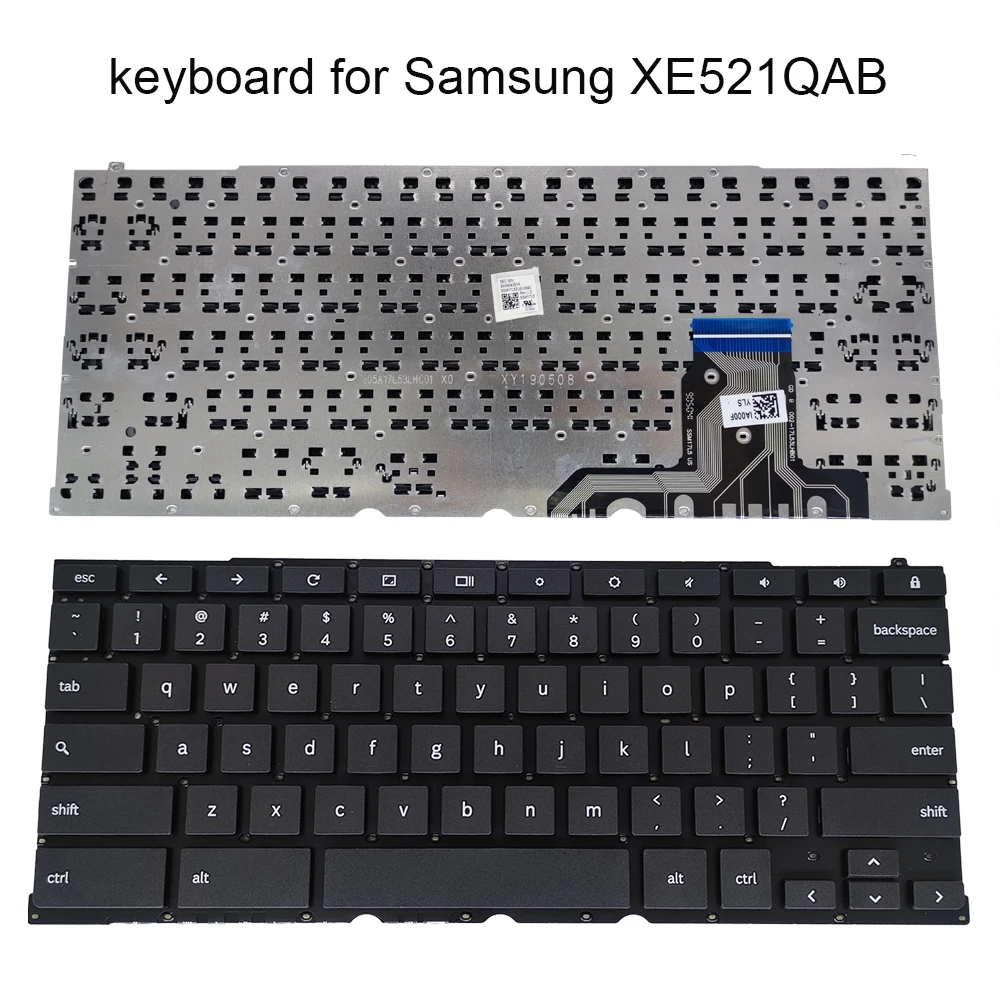 Tastiere Di Ricambio Usa Per Samsung Chromebook Kk01Us Inglese Pc Computer Tastiere Parti Portatili Ssssm17L5
