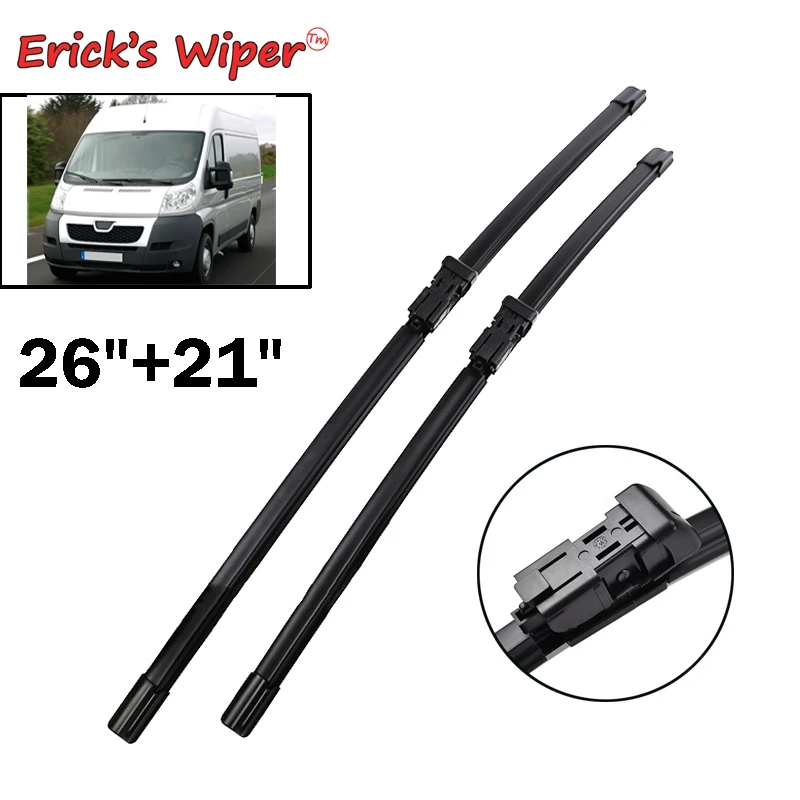 Ener'S Wiper Lhd Spazzole Tergicristallo Anteriore Per Peugeot Boxer Fiat Ducato 2006 - 2013 Parabrezza Parabrezza Finestra Spazzola Antipioggia 26 ''