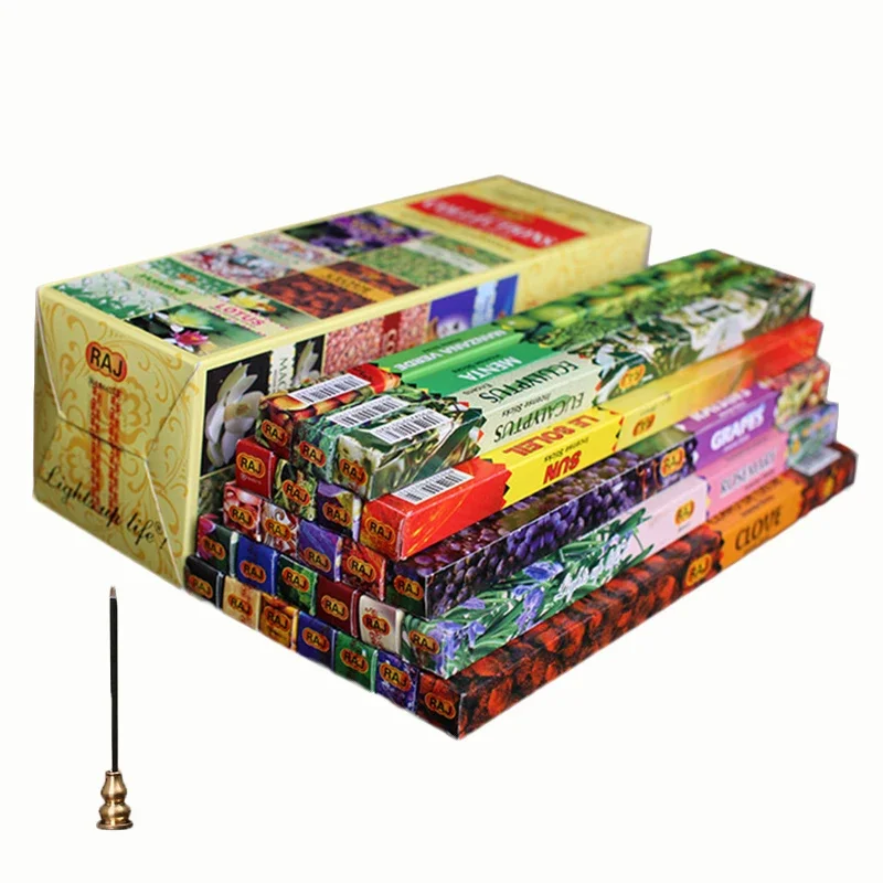 Y Incenso Grandi Scatole Bastoncini Di Incenso Indiano Profumi Misti Per La Casa Fatti A Mano Salvia Bianca Lavanda 10/25/Lotto Incenso Stick