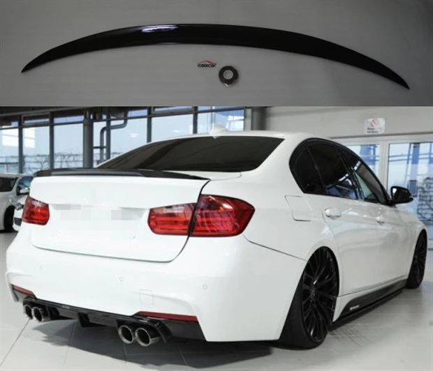 Spoiler Posteriore Bmw Serie 3 F30Berlina Performance Alettone Nero Lucido Df