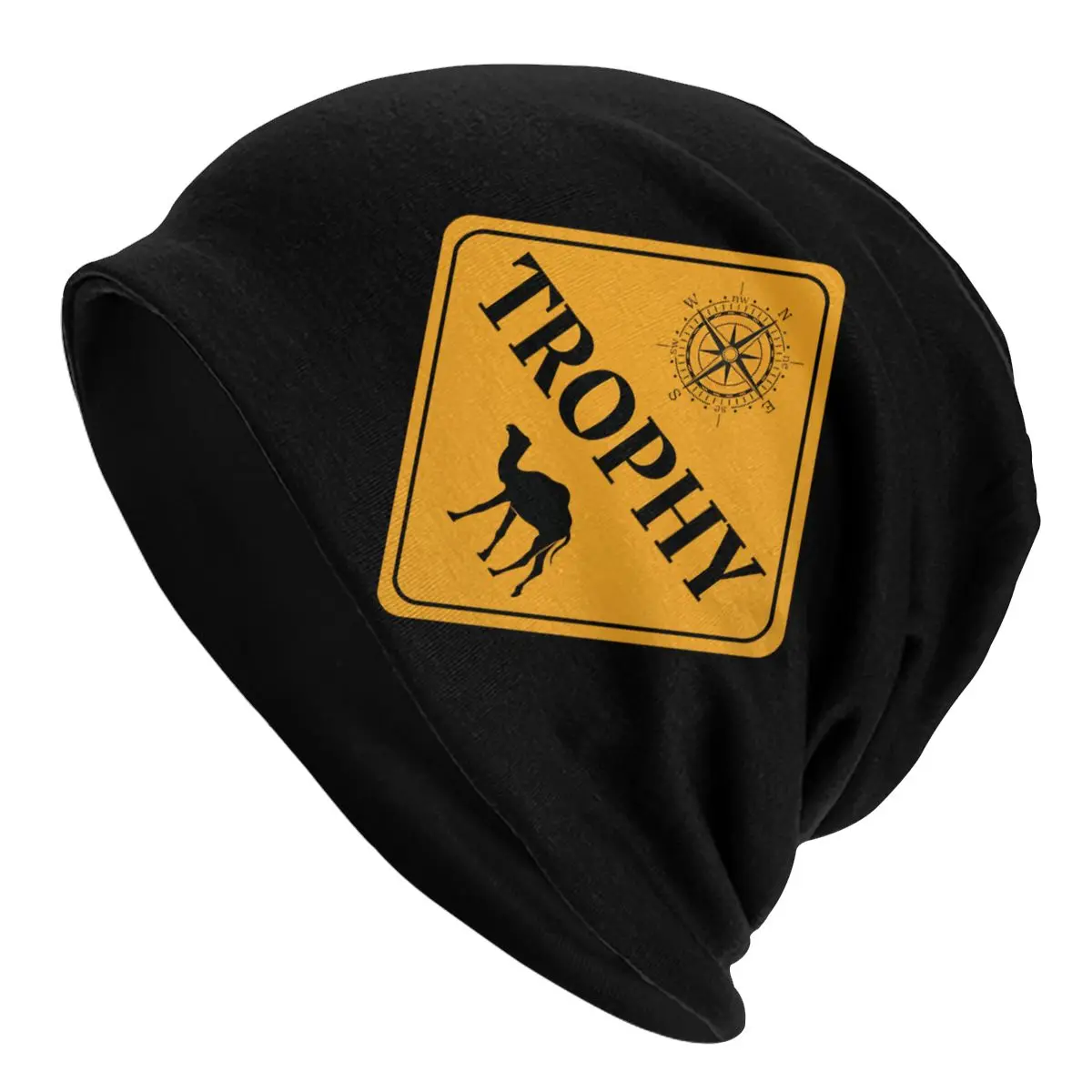 Sahara Desert Trophy Bonnet Homme Fashion Thin Skullies Berretti Camel Trophy Caps For Men Women Creative Hats