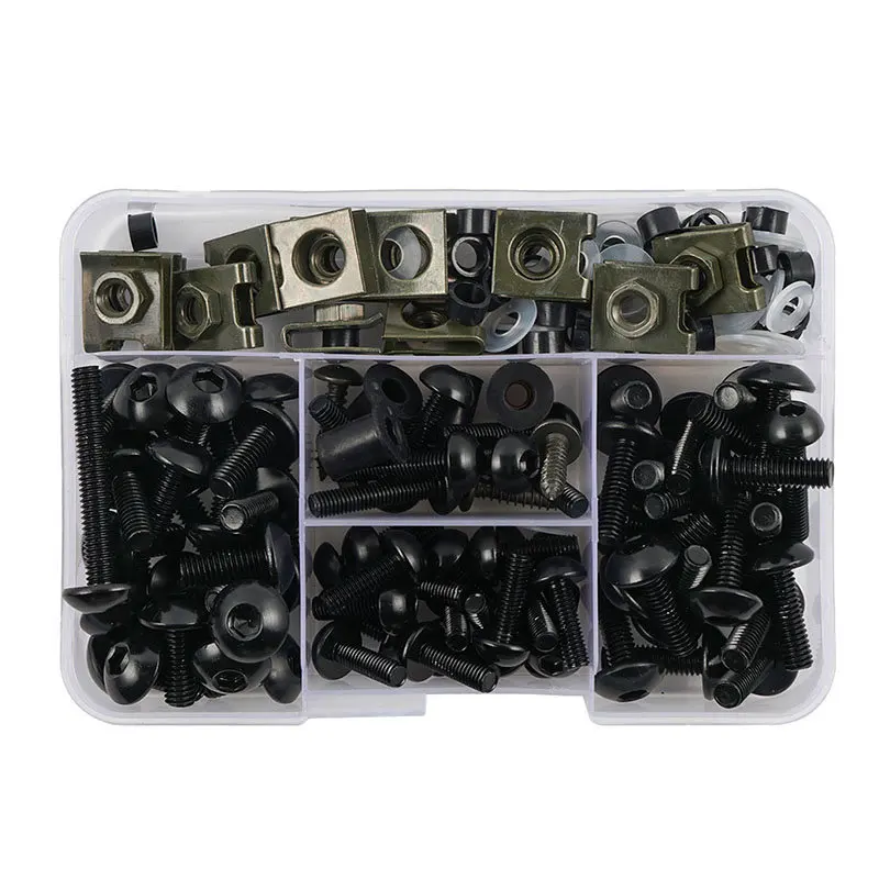177 Pz Kit Bulloni Carenatura Viti Carrozzeria Dado Per Benelli Trk 502X Leoncino 500 Tnt 125 Ak 550 Triumph Tiger 800 Vespa Gts 300