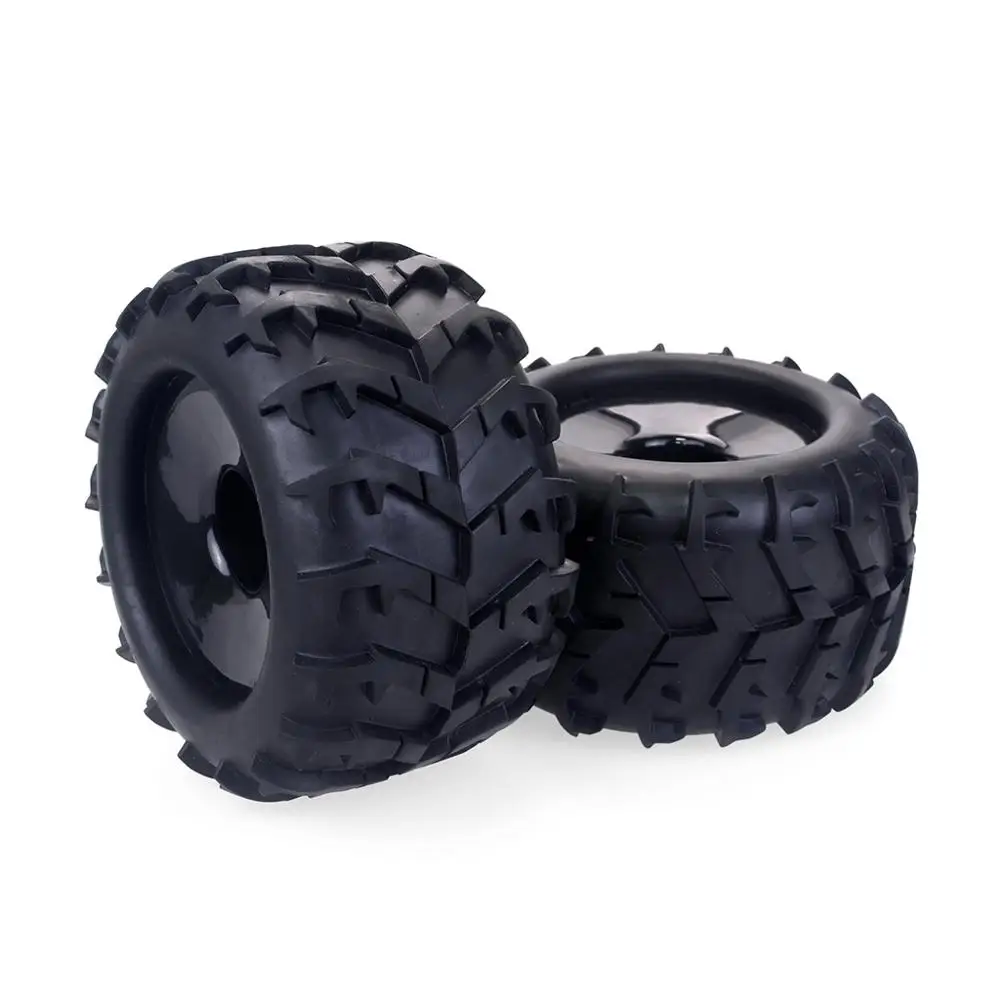 2 Pz 160Mm Rc Pneumatici 17Mm Mozzo Ruota Esagonale Pneumatici Per Redcat Hsp Kyosho Hobao Hongnor Team Losi Hpi 1/8 Truggy Monster Truck Truggy