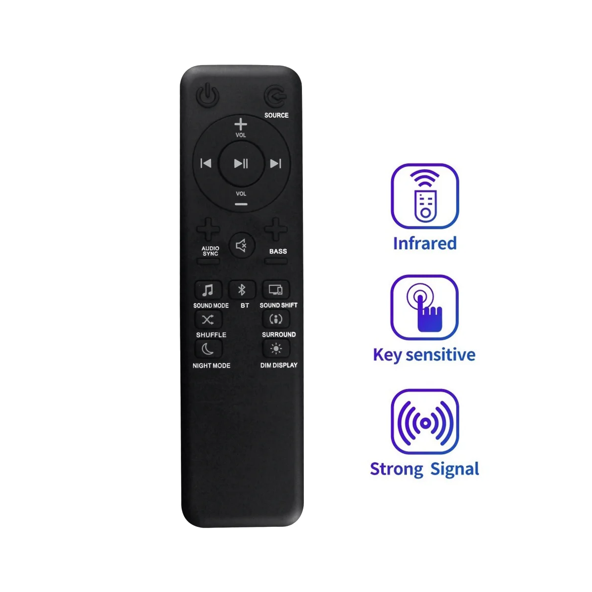 Telecomando Sostituire Per Jbl Bar/2.1/3.1/5.1 Bar 2.1 Soundbar, Bar 3.1 Soundbar, Bar 5.1 Soundbar