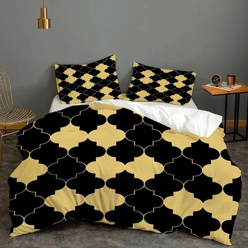 Set Biancheria Da Letto Modello Zebra Onda Astratta Set Copripiumino Biancheria Da Letto Stampa Deluxe Copripiumino Copripiumino Matrimoniale Queen