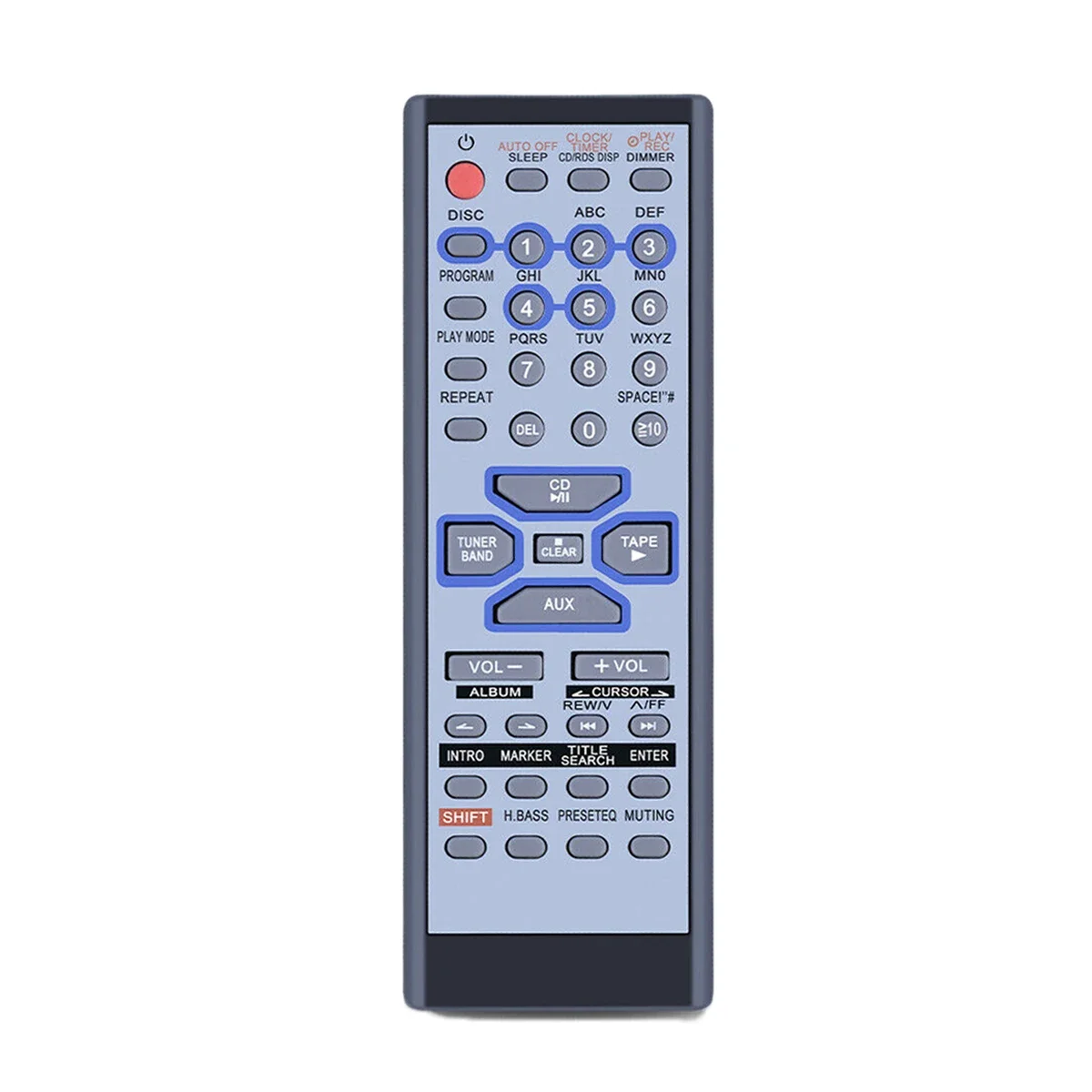 Telecomando Per Panasonic Technics Eur644379 Sa-Pm91 Sa-Pm91D Sc-Pm91 Sc-Pm91D Sa-Pm313P Scpm313 Mirco Cd Sistema Audio Stereo
