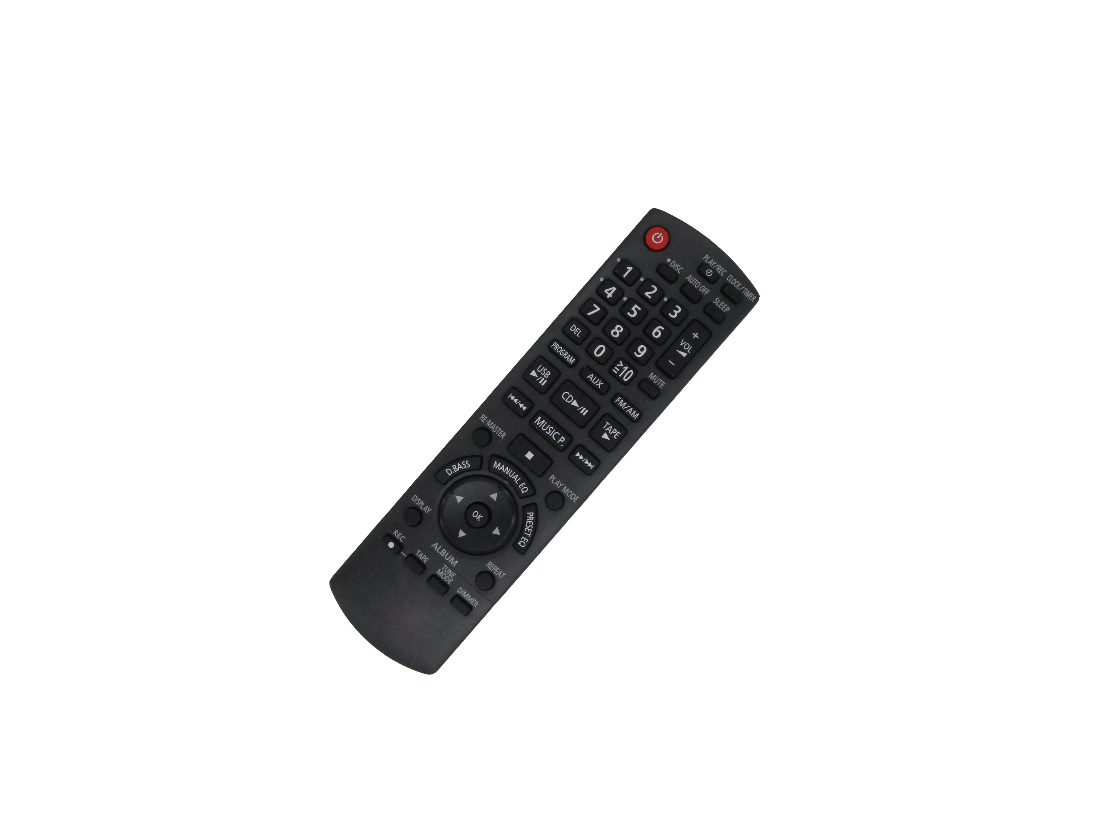 Telecomando Per Sc-Hc15 Panasonic N2Qayb000896 Sc-Pmx7 Sc-Pmx9 Sc-Pmx7Db Sc-Pmx9Db Sc-Hc25 Compatto Cd Stereo Sistema Audio