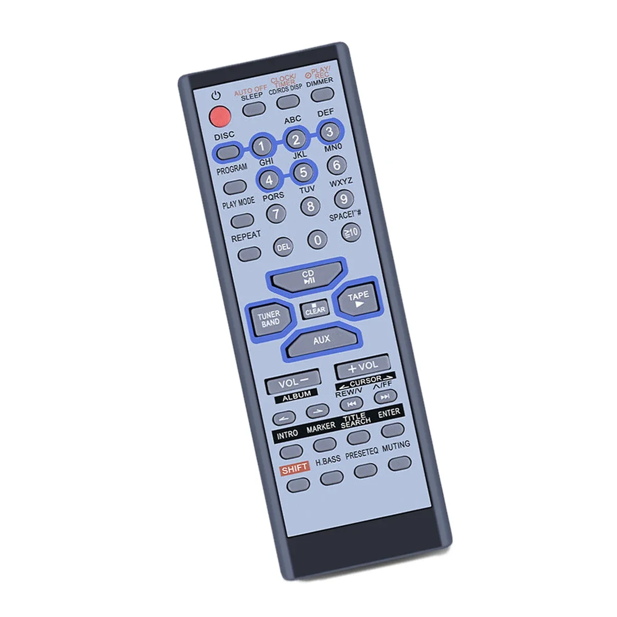 Telecomando Per Sistema Audio Stereo Panasonic Sa-Pm16 Sa-Pm18 Sa-Pm19Eb-S Sa-Pm19Eg-S Sa-Pm19E-S Sa-Pm19Gd-S Sa-Pm19Gn-S