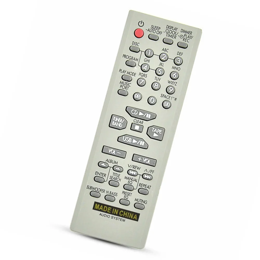 Telecomando Originale Per Sistema Stereo Cd Panasonic Sc-Ak750E-K Sc-Ak750Eg-K Sc-Ak750Gn-K Sc-Ak750Pc-K