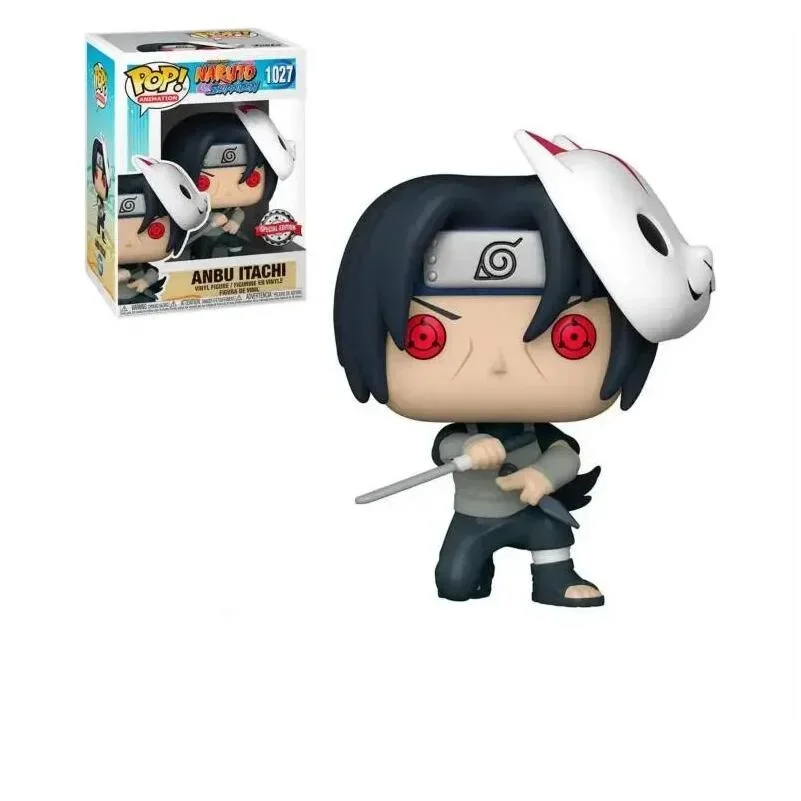 Funko Pop Naruto Anbu Itachi 1027 Bambole In Vinile Action Figure Collezione In Edizione Speciale Giocattoli Modello In Pvc Per Regalo Di Compleanno P