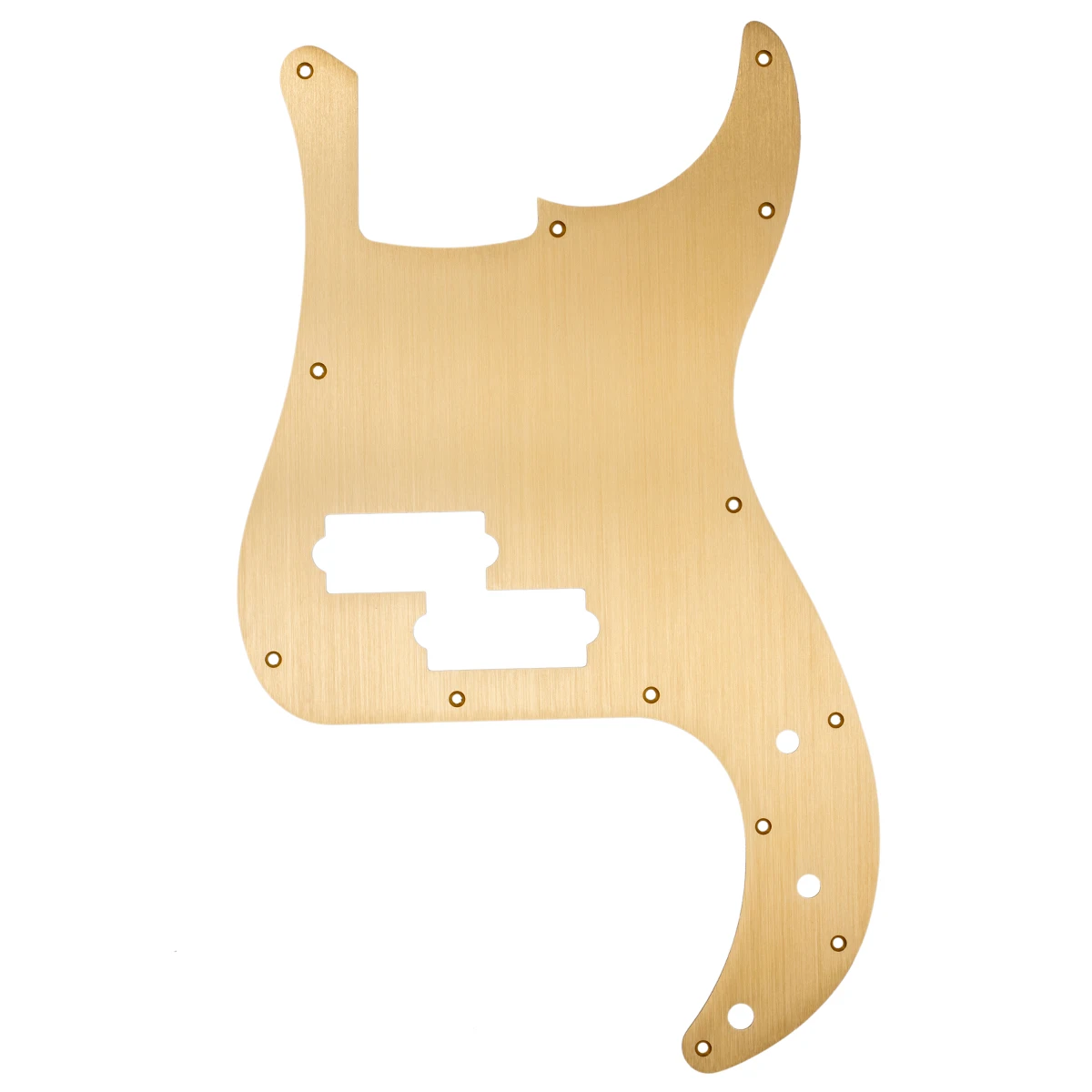 Musiclily Ultra 13 Fori Battipenna P-Bass In Alluminio Anodizzato Per Basso Di Precisione Standard Parafango Americano