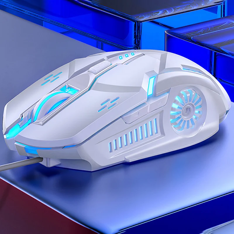 G5 Mouse Da Gioco Cablato Muto Retroilluminazione Rgb Mouse Silenzioso Meccanico 6 Chiave 3200 Dpi Rgb Mouse E-Sport Per Computer Portatile Gamer