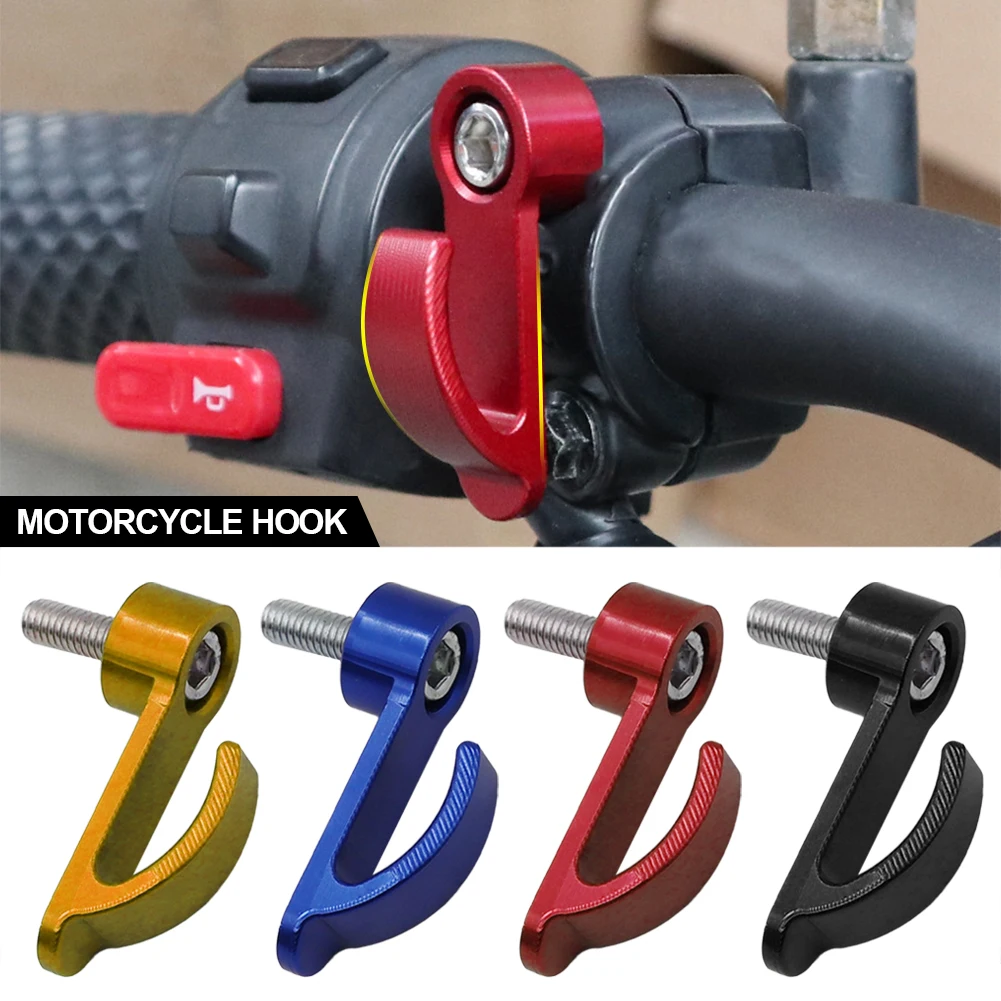 Universale Cnc Moto Hole Hook Borsa Per Casco Supporto Per Il Trasporto Per Specchio Per Bicicletta Z390 Bike Mirror Hypermotard 821 Benelli 752S