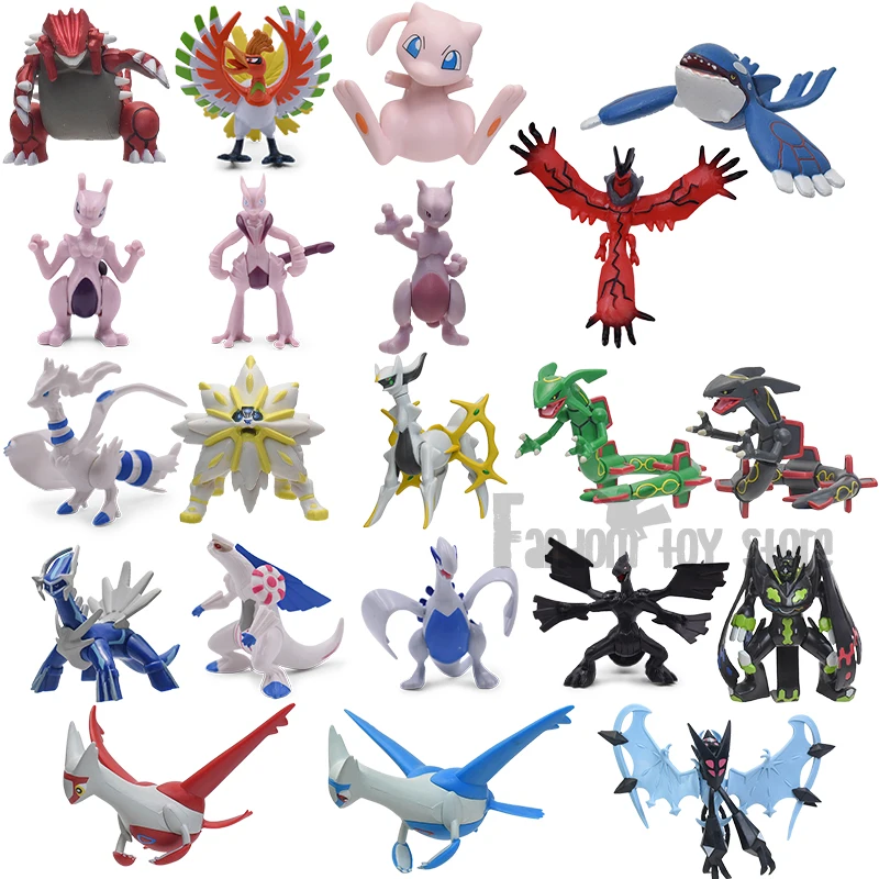 Legendary Pokemon Figure Necrozma Dialga Arceus Shiny Rayquaza Reshiram Solgaleo Palkia Zekrom Yveltal Latias