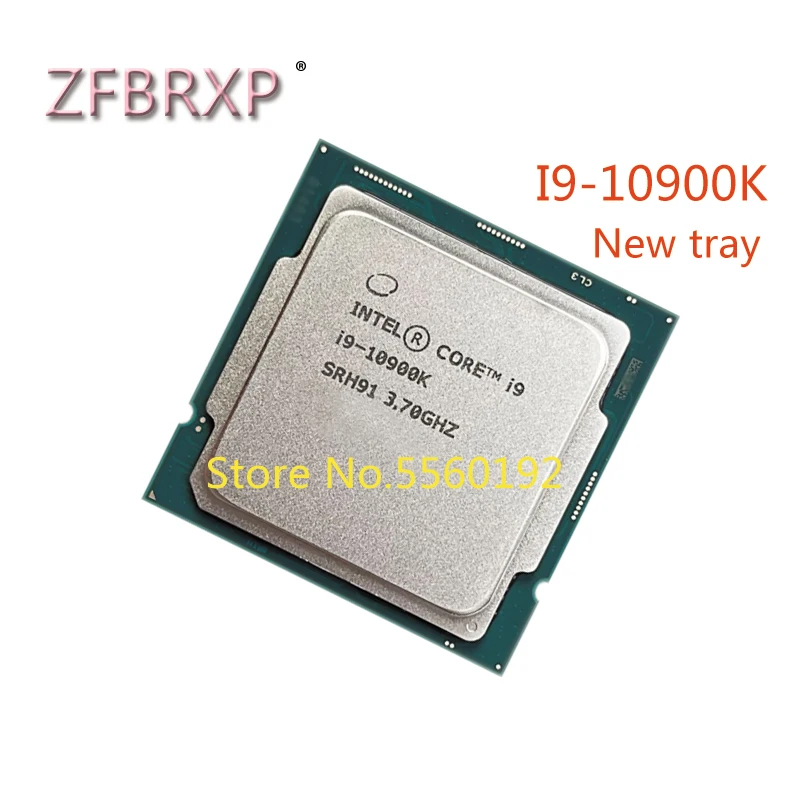 100% Originale Nuovo Core I9-10900K I9 10900K 3.7 Ghz Processore Cpu Lga Tray