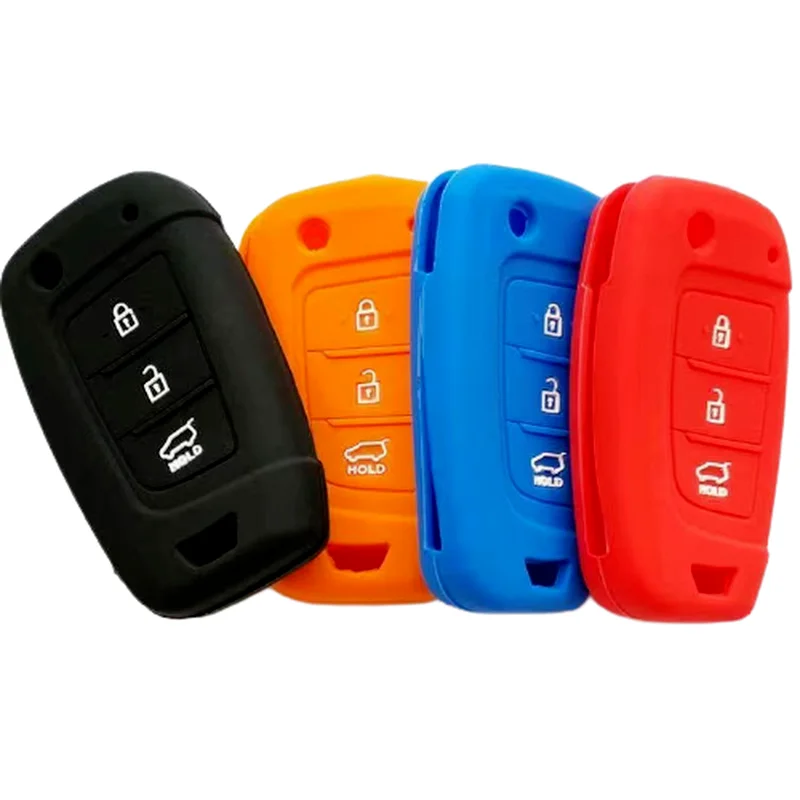 Cover Custodia Chiave In Silicone Per Hyundai I30 Accent Tucson Ix35 Solaris Elantra Kona Celesta Sonata Per Hyundai Tucson 2021 Shell
