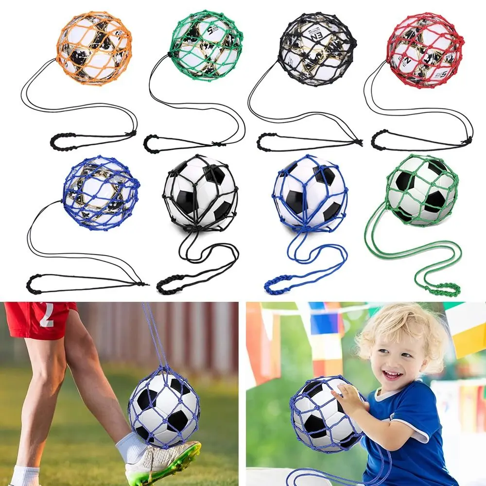 Calcio Kick Trainer Pallone Da Calcio Net Kicker Solo Soccer Kick Practice Training Aid Soccer Return Trainer Net Football Traine