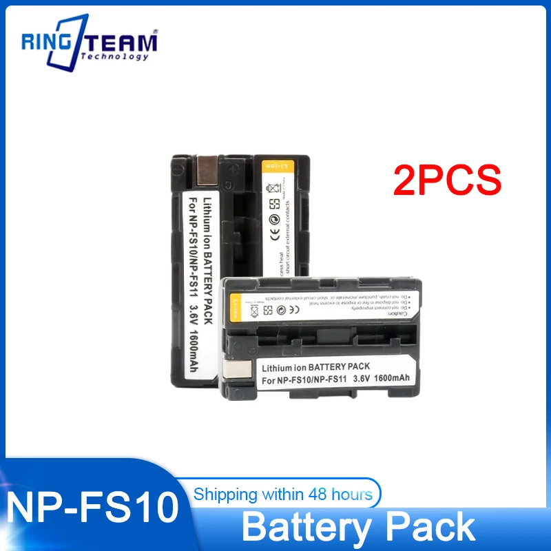 2 Pz Np-Fs11 Np-Fs10 Batteria Npfs11 Per Sony Np Fs11 Np-F10 Npfs10 Np-Fs12 Fs21 Fs31 Cd-Cr1 Ccd-Cr5 Dcr-Pc1 Cyber-Shot Dsc-F505