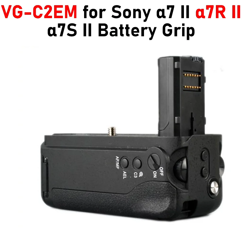 Battery Grip A7Rii Per Sony A7R Ii A7Rm2 Ilce-7Rm2 A7Rii A7Sii A7Ii A7 Ii Vg-C2Em A7R Ii Batteria