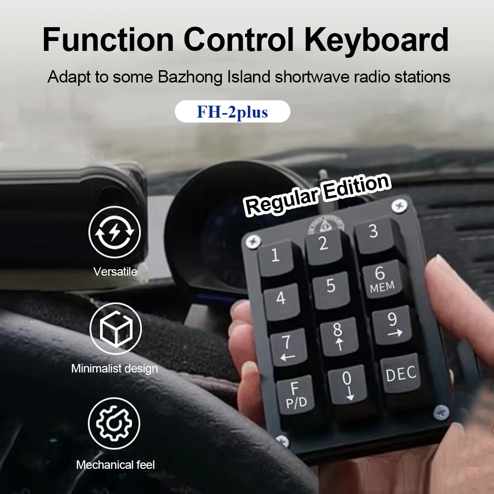Tastiera Telecomando Anysecu Fh-2Plus Per Yaesu Ft-891 Ft-991 Ft710 Ftdx10 Ftdx101Mp Ftdx101D Walkie Talkie Radio