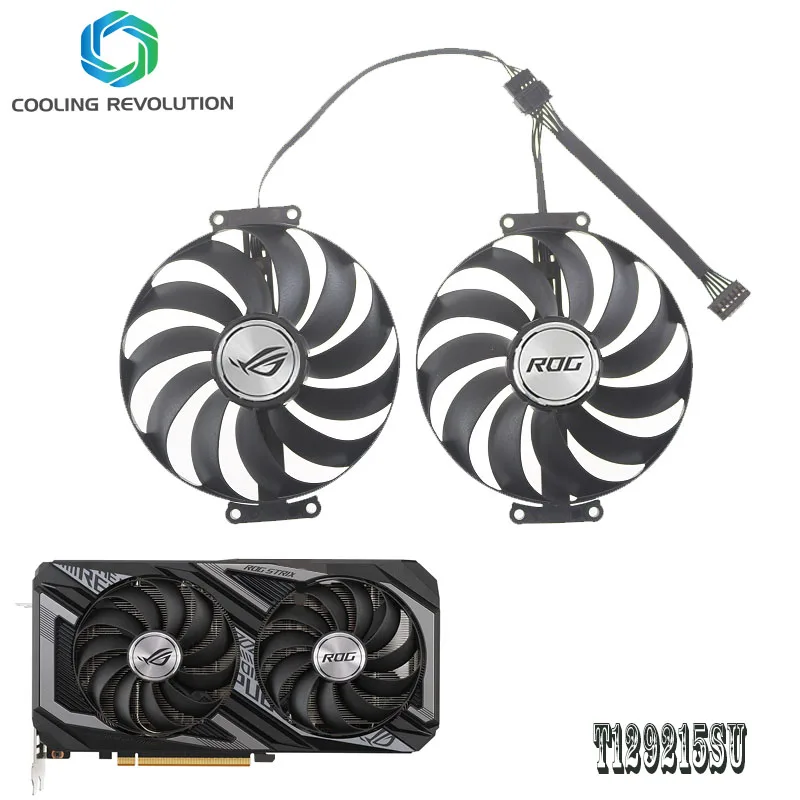 95 Millimetri Ventola Della Scheda Grafica T129215Su Fdc10U12D9-C 12V Rtx 3070 Rtx 3060Ti Per Asus Rtx 3070 3060 Ti Dual Oc Scheda Grafica Ventola Di 