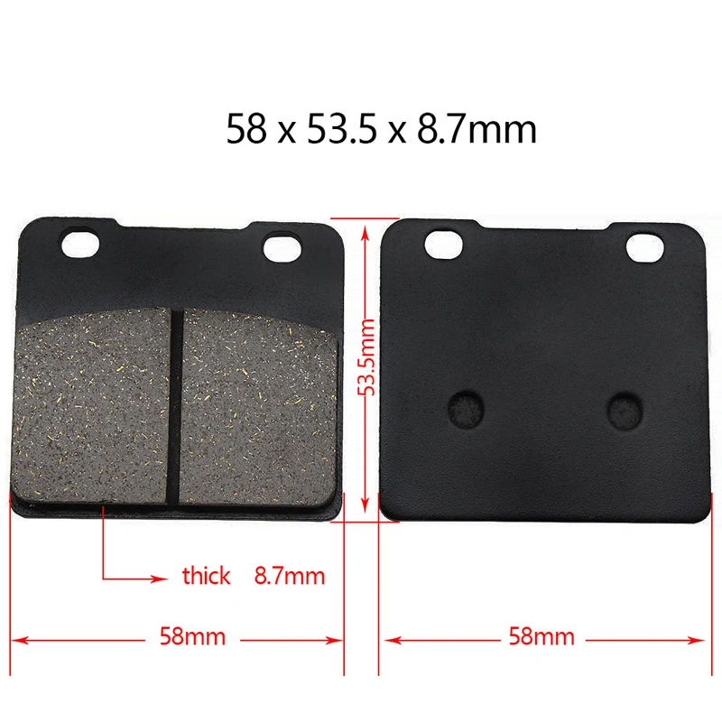 Pastiglie Freno Anteriori Moto Per Suzuki Vs400 Vs 400 Rg500 Rg 500 Vs600 Vs 600 Vs700 Vs 700 Gsxr750 Gsxr 750 Gsx-R1100 Gsx-R 110