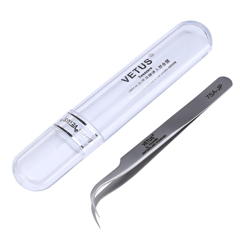 Precisione Vetus Pinzette Pinzas 7Sa-Jp Ss-Jp In Acciaio Inox Super Hard Antimagnetico Pinzette Per Strumenti Di Riparazione Del Telefono Mobile