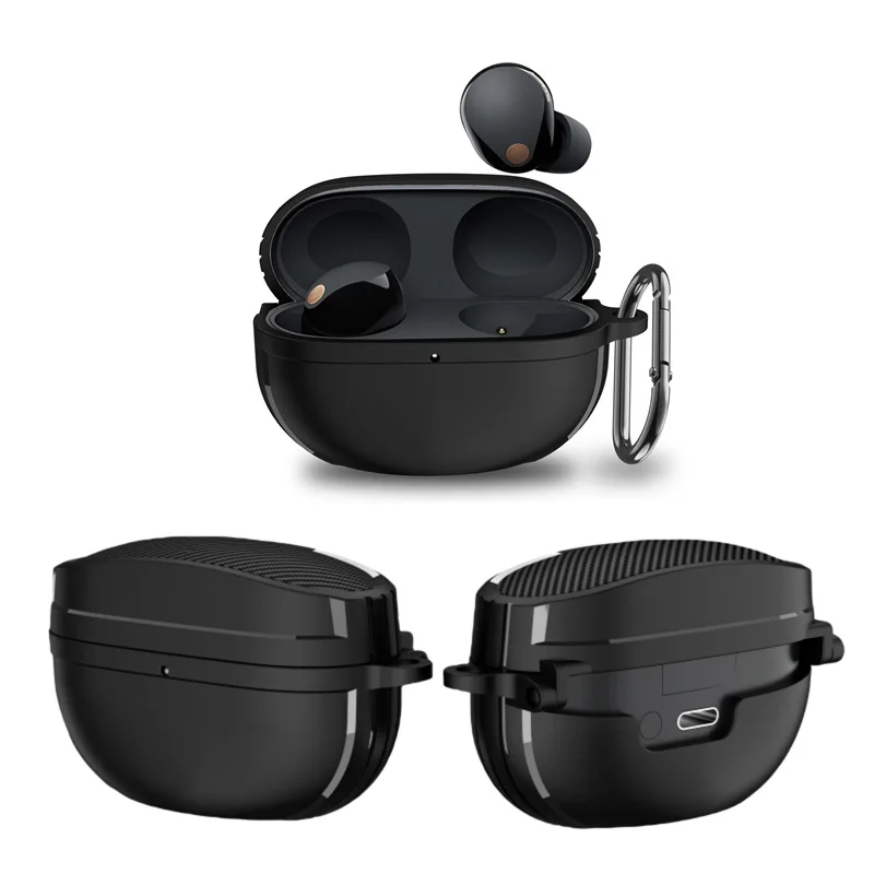 Custodia Semplice Alla Moda Per Sony Wf-1000 Xm5 Xm4 Originalità Custodia Per Auricolari Tpu Bluetooth Custodia Protettiva Wireless Per Xm 5 Xm 4