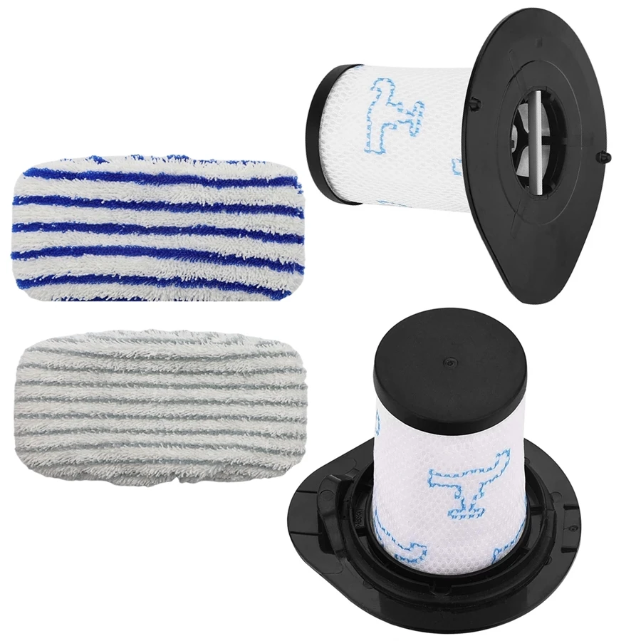 Rowenta Filter Air Force Flex 560 Animal Care Handstick Aspirapolvere Steam Mop Cloth Cover, Mop Cleaning Hepa