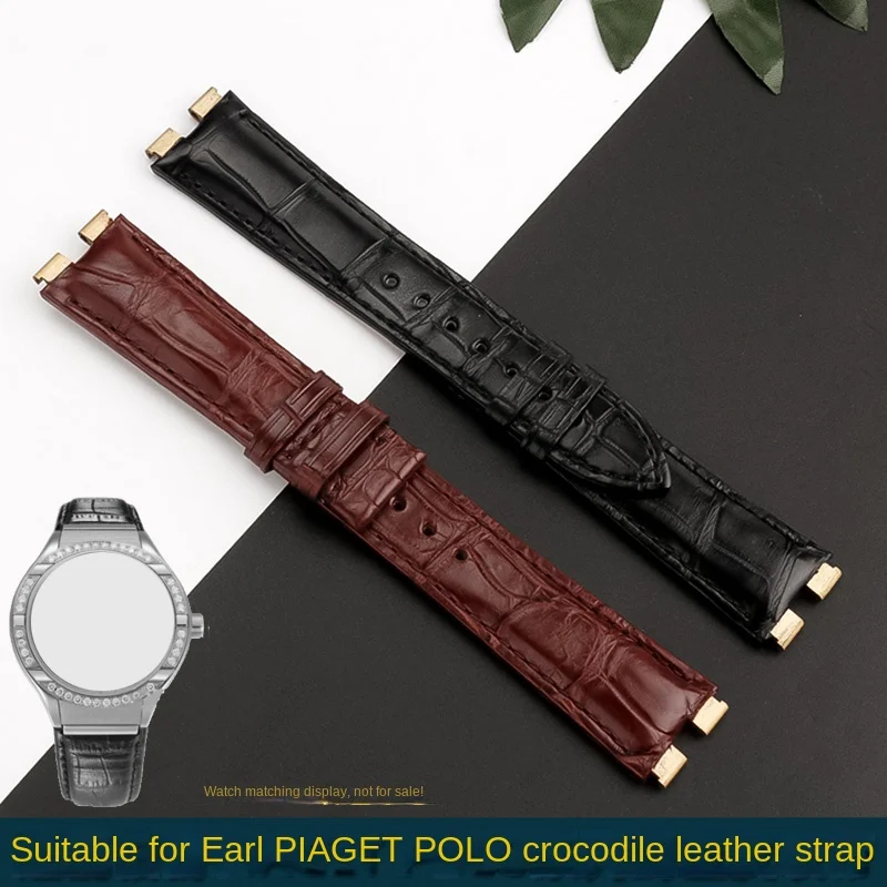 Per Piaget Polo Cinturino Per Orologio In Pelle Di Coccodrillo Di Fascia Alta G0A31159 Cinturino Per Orologio In Pelle G0A33039 Bracciale Da Uomo E Da