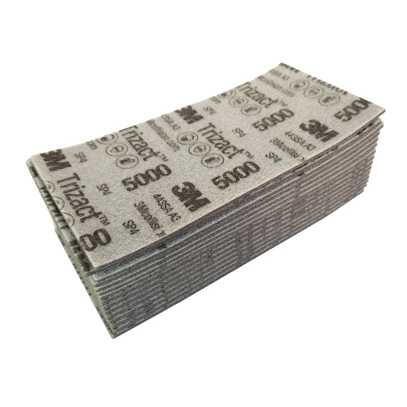 15 Pz 3M 30289 Trizact Foglio Di Schiuma Abrasiva 70Mm 140Mm Hookit P3000 /5000 Grana Disco Di Schiuma Spugna Carta Vetrata Abrasivo Toolgrinding