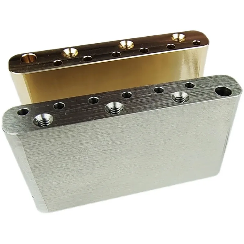 【Made In Japan】 1 Set Chitarra Elettrica Tremolo System Bridge Blocco In Acciaio Inossidabile Blocco In Ottone Per Messico Fender / Squier Cv