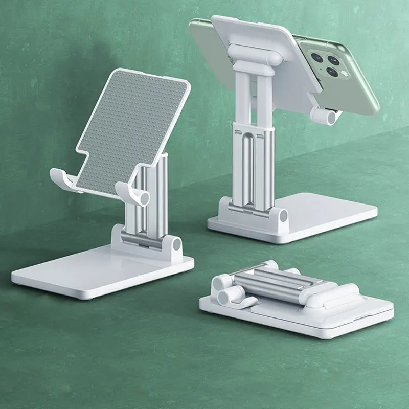 Supporto Da Tavolo Per Tablet Per Telefono Cellulare Supporto Per Iphone X Xs 11 12 Honor Xiaomi Mi Supporto Telescopico Pieghevole In Plastica In Met