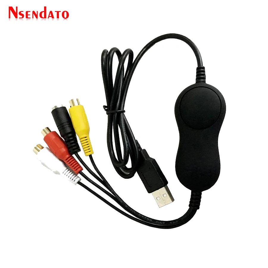 Usb 2.0 Video Audio Grabber Card Registrazione Video Analogica In Digital Usb Uvc Cattura Converti Per Xbox Ps3 Vhs Windows Mac Android