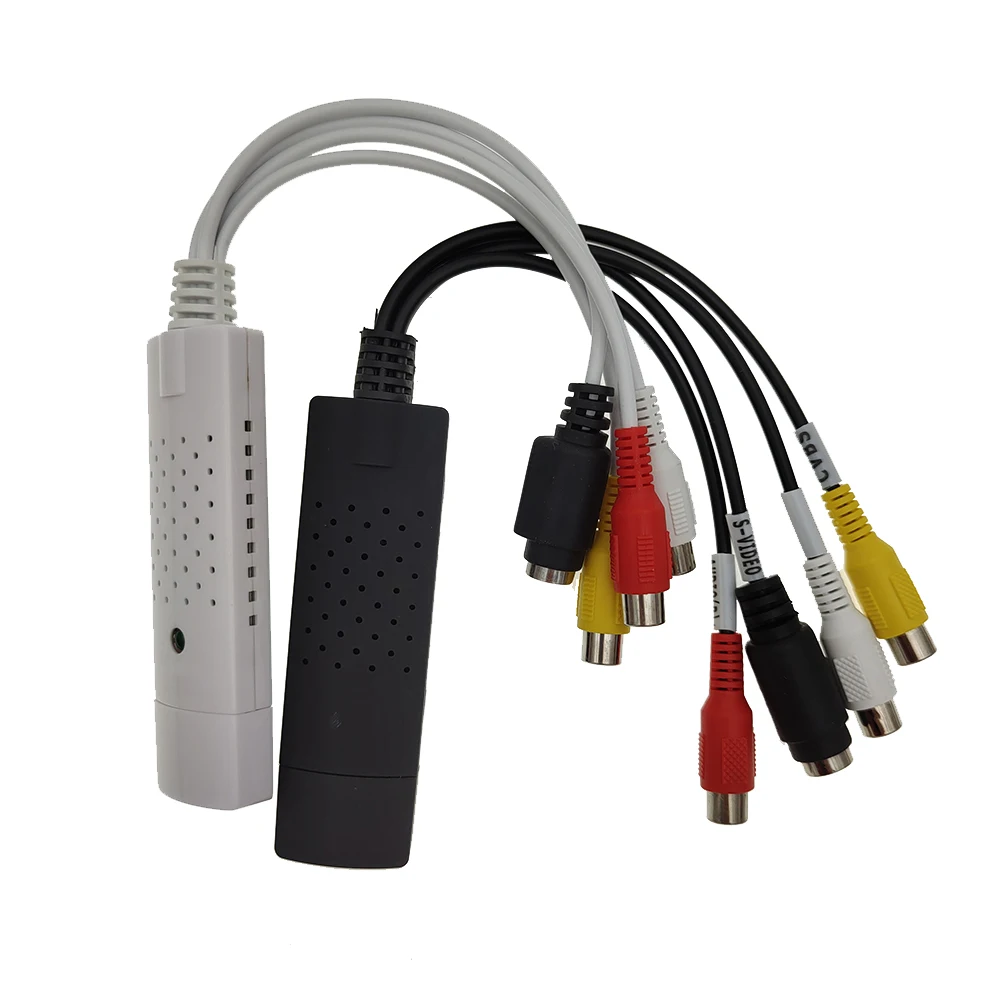 Dispositivo Di Acquisizione Video Usb Adattatore Cavo Da Usb 2.0 A Rca Per Video Tv Dvd Vhs Dvr Capture Adapter Supporto Per Win10