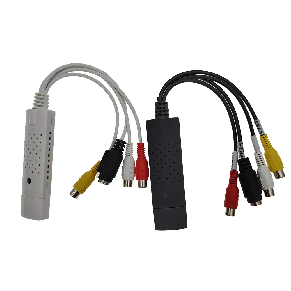 Scheda Adattatore Tv Dvr Scheda Di Acquisizione Easy Cap Video Dvr Usb 2.0 Easycap Capture Convertitore Di Acquisizione Audio Dvd Vhs A 4 Canali