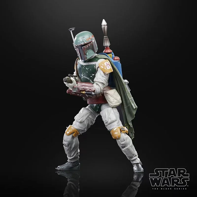 Star Wars Figure The Black Series Boba Fett 40Th Anniversary Return Of The Jedi Mobile Joint Modello Da Collezione Ornamento Giocattolo