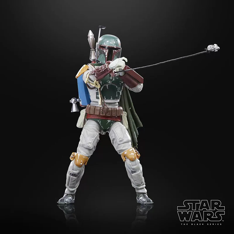 Star Wars The Black Series Boba Fett 40Th Anniversary Return Of The Jedi Modello Da Collezione Ornamento Action Figure Toy 6 Pollici