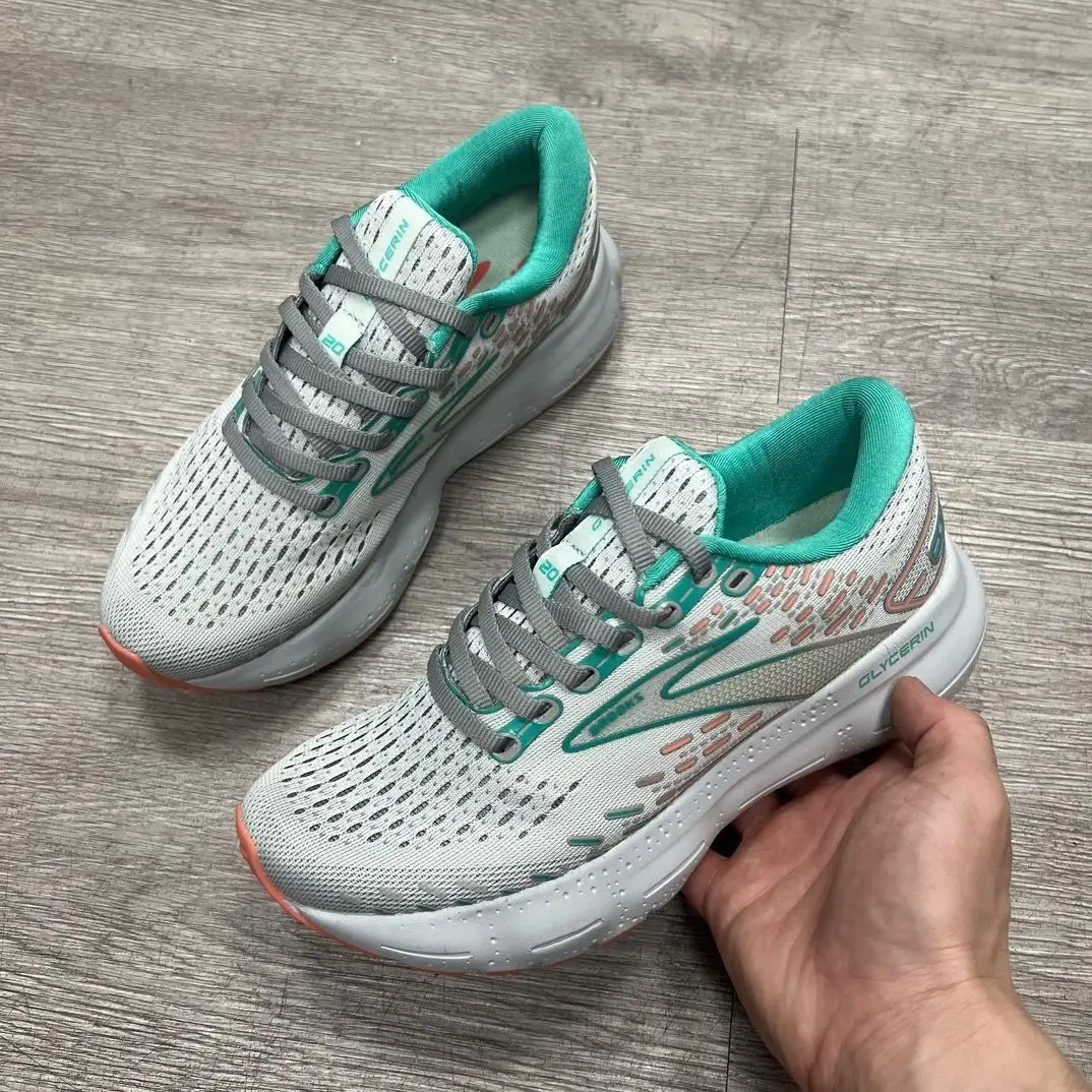 Stivali New Glycerin 20 Scarpe Da Corsa Scarpe Da Jogging Per Maratona Di Azoto Ammortizzanti Da Donna Tessuto Per Scarpe Da Ginnastica Di Moda Sporti