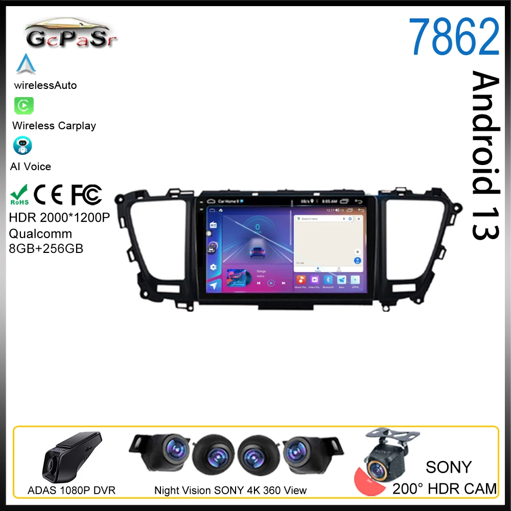 Android Per Kia Carnival Yp Sedona 2014 - 2020 Android Auto Car Radio Player Stereo Autoradio Navigazione Video Gps No 2Din Dvd