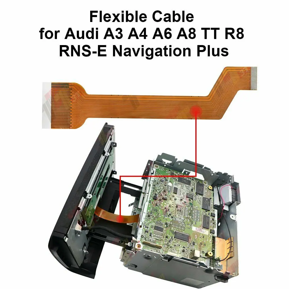 Cavo Piatto Flessibile Per Audi A3 A4 A6 A8 Tt R8 Rns-E Navigation Plus