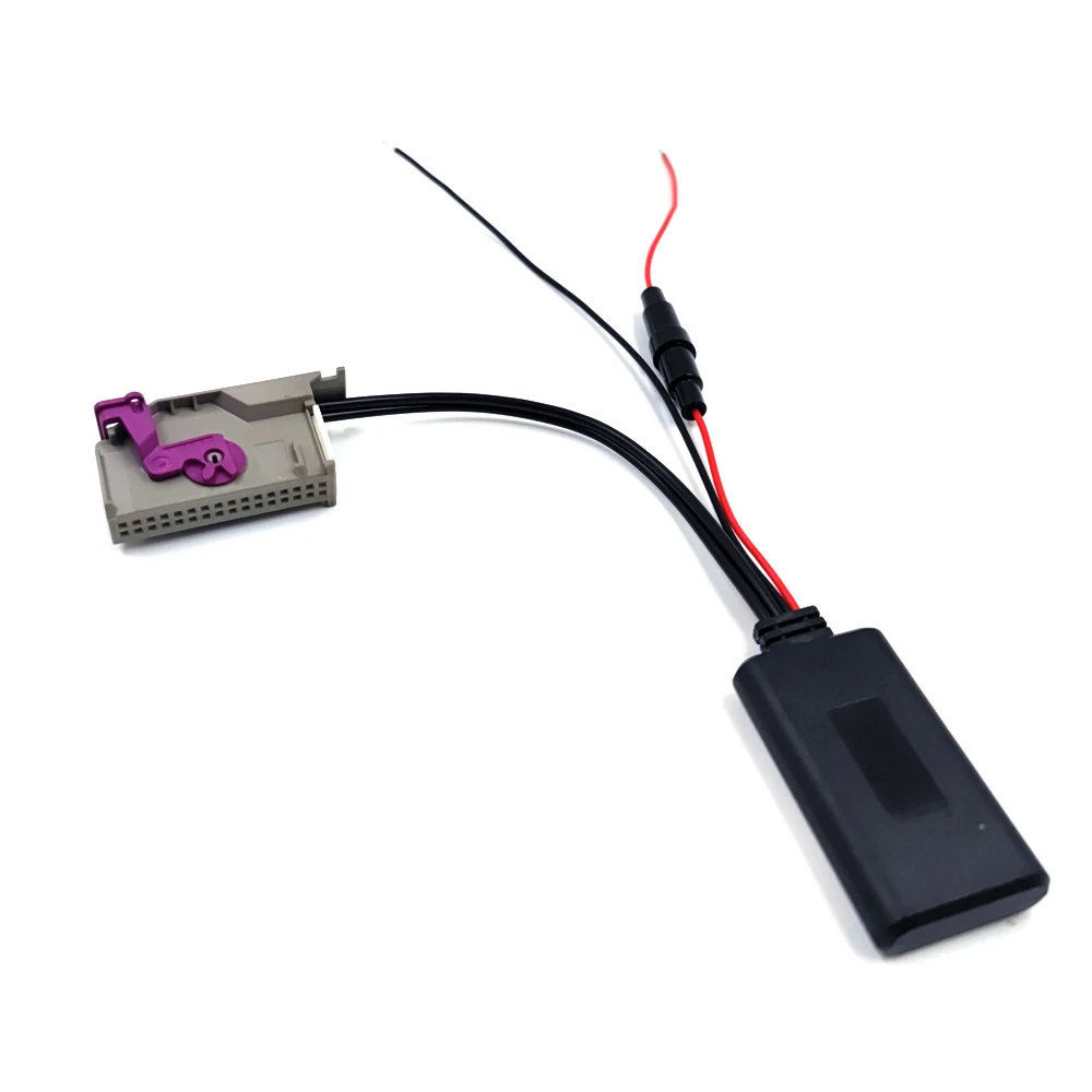 Biurlink Fuse Protection Rnse Radio Bluetooth Aux Adapter Per Audi Rns-E Navigation Plus A3 A4 A6 A8 Tt R8