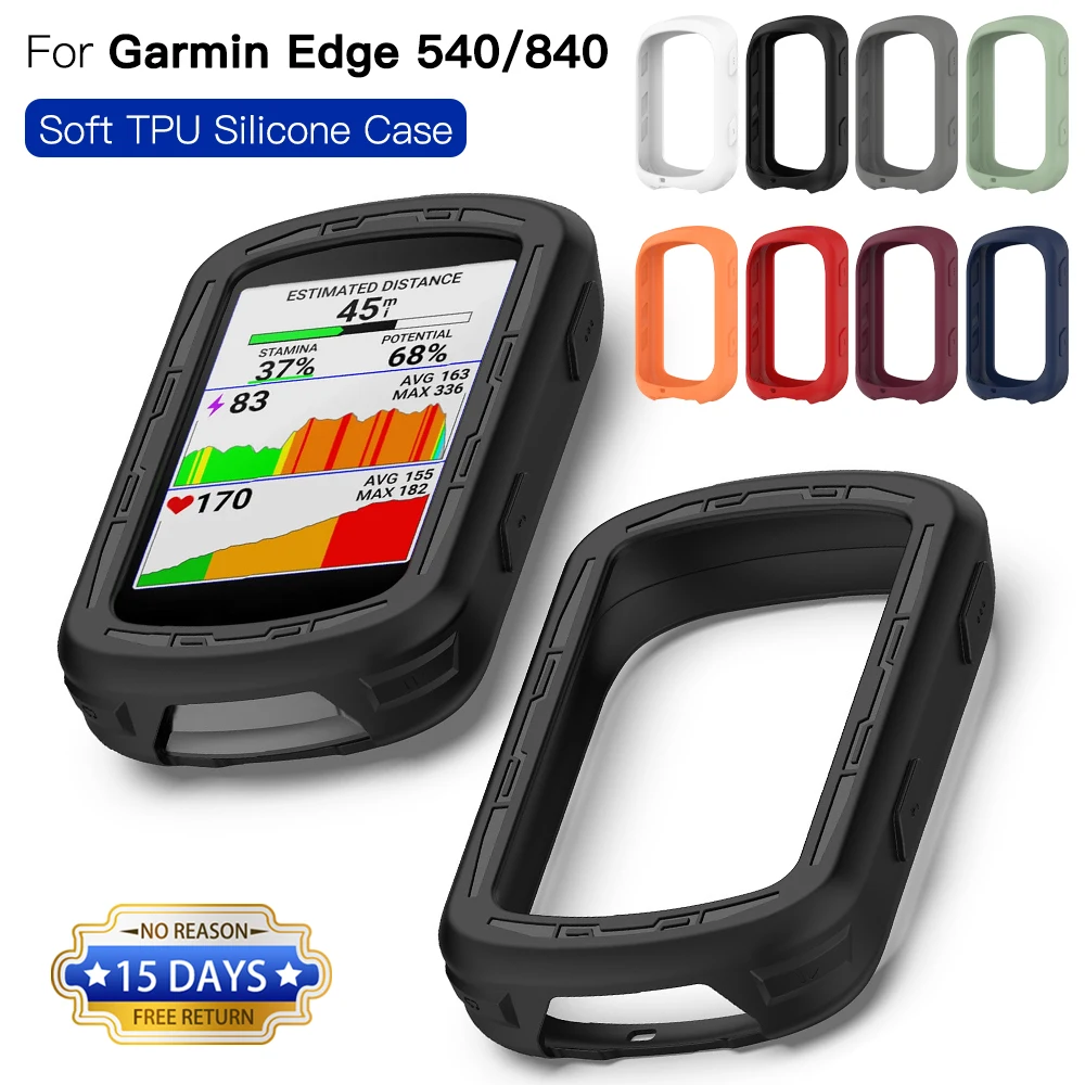 Custodia In Silicone Per Garmin Edge 540 840 Custodia Protettiva Per Computer Da Bicicletta Custodia Protettiva Anticollisione Per Garmin 540 840