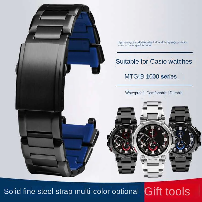 Per Mtg Series Heart Of Steel Casio G-Shock Mtg-B1000 G1000 Mtg-B2000 316L Catena Per Orologi In Acciaio Fine B1000 Cinturino Con Bracciale Per Attrez