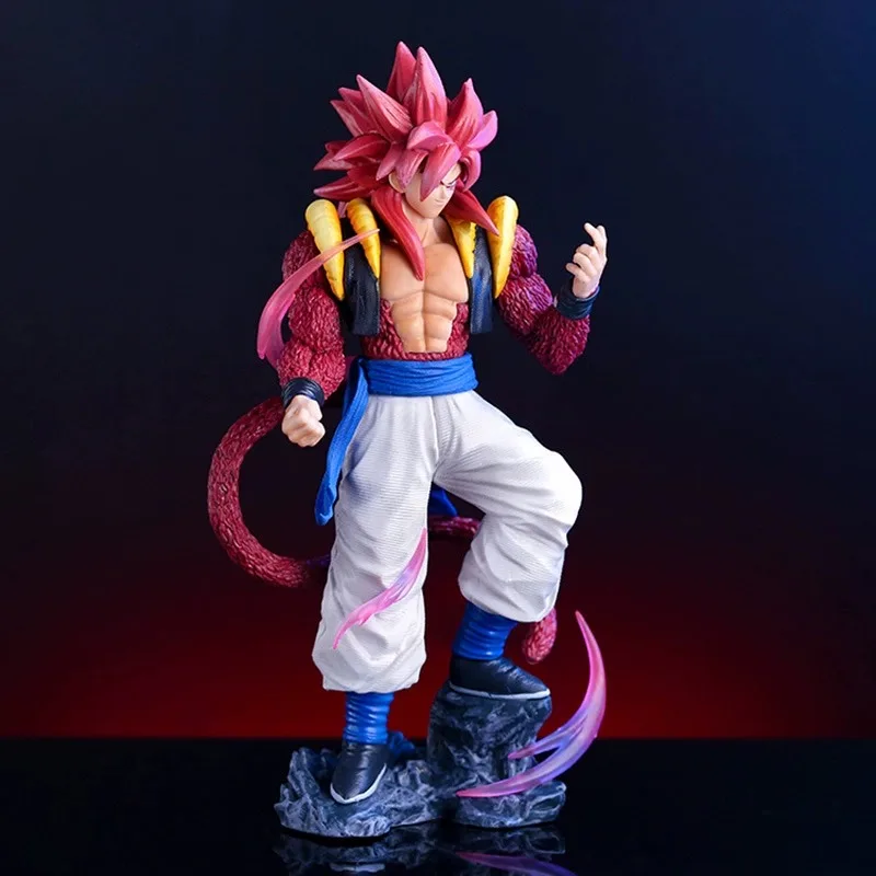 Dragon Ball Figure Son Goku Gogeta 25Cm Super Saiyan 4 Manga Dragon Ball Z Anime Action Figure Pvc Statue Ornament Gifts Kid Toy