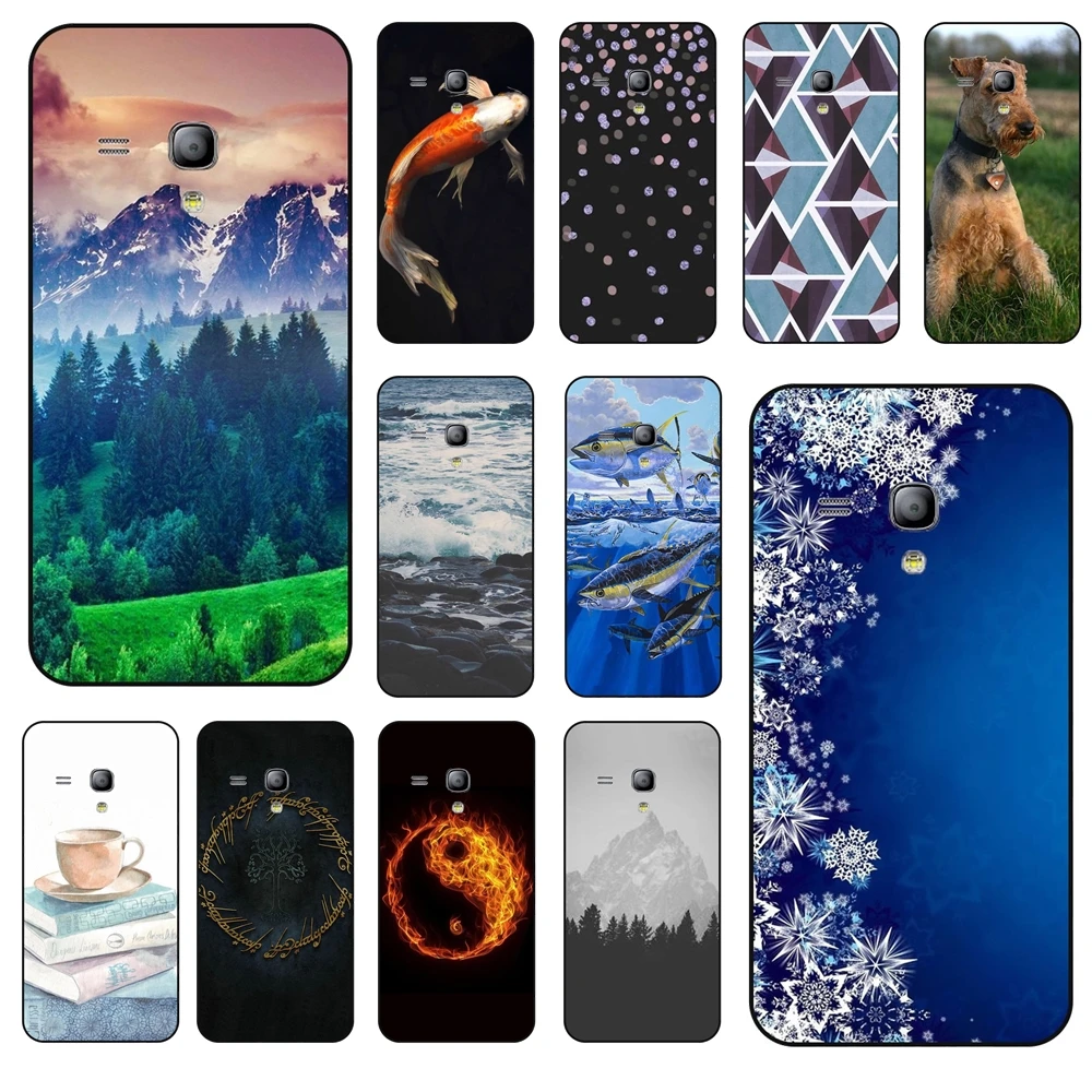 Black Shell Trend Hoesjes Per Samsung Galaxy S3 Mini Tiger Black Waterproof Pretty Prime Soft Per Galaxy S3 Mini Kawaii Black