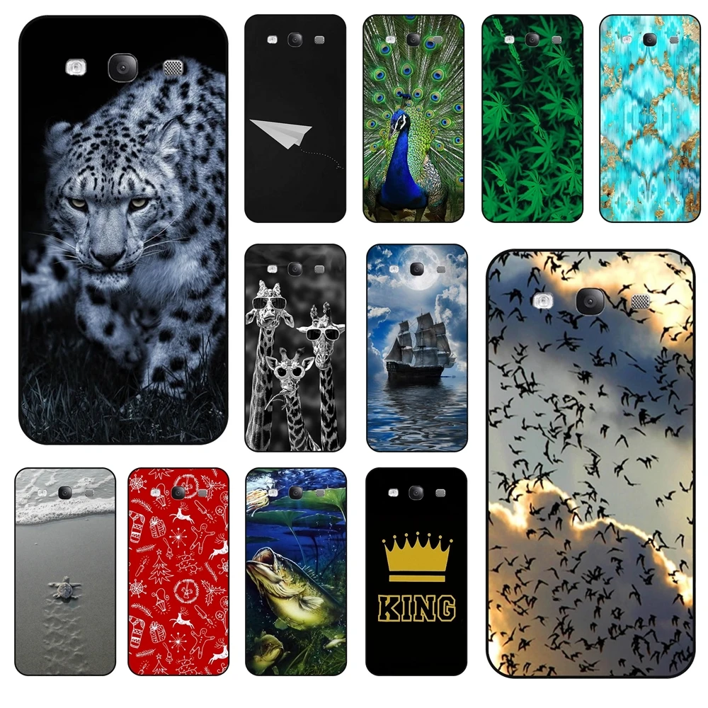 Per Samsung Galaxy S3 Black Waterproof Fashion Prime Tower Per Samsung Galaxy S3 Unique Black Cell Cover Trend Coque 3D