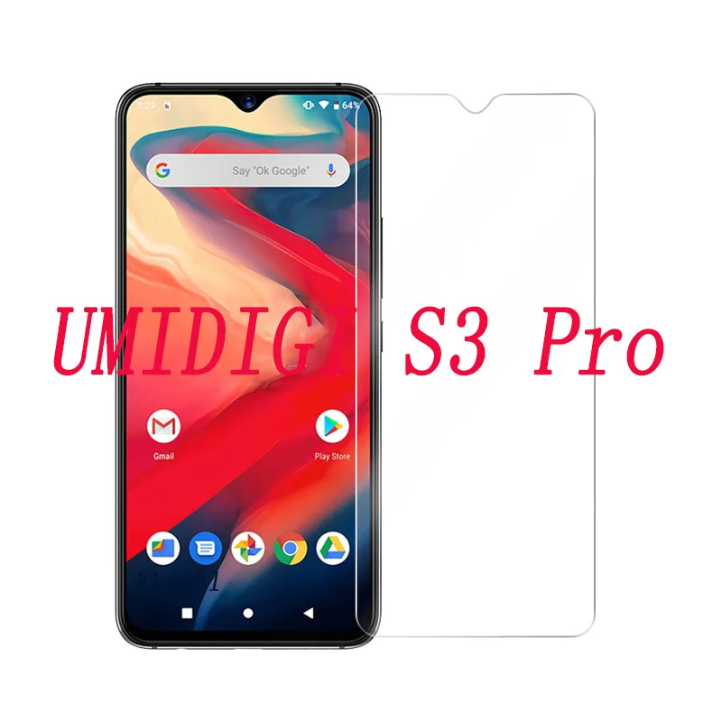 Smartphone 9 H Vetro Temperato Per Umidigi S3 Pro S3Pro Di Vetro A Prova Di Esplosione Pellicola Protettiva Dello Schermo Della Copertura Della Protez